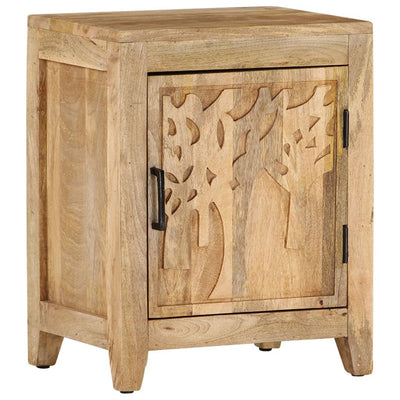 Bedside Cabinet 40x30x50 cm Solid Mango Wood Payday Deals
