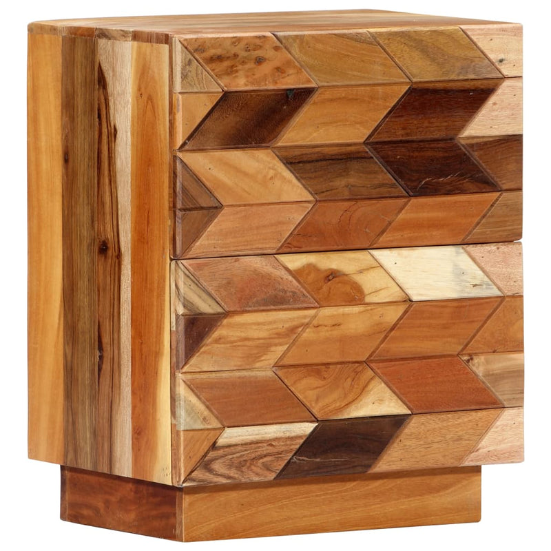 Bedside Cabinet 40x30x50 cm Solid Reclaimed Wood Payday Deals