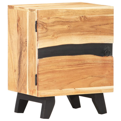 Bedside Cabinet 40x30x51 cm Solid Acacia Wood Payday Deals