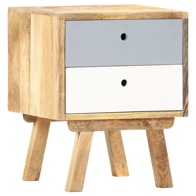 Bedside Cabinet 40x35x50 cm Solid Mango Wood Payday Deals