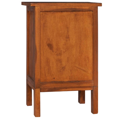 Bedside Cabinet 40x35x60 cm Solid Teak Wood Payday Deals