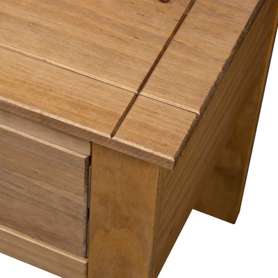 Bedside Cabinet 46x40x57 cm Pine Panama Range Payday Deals