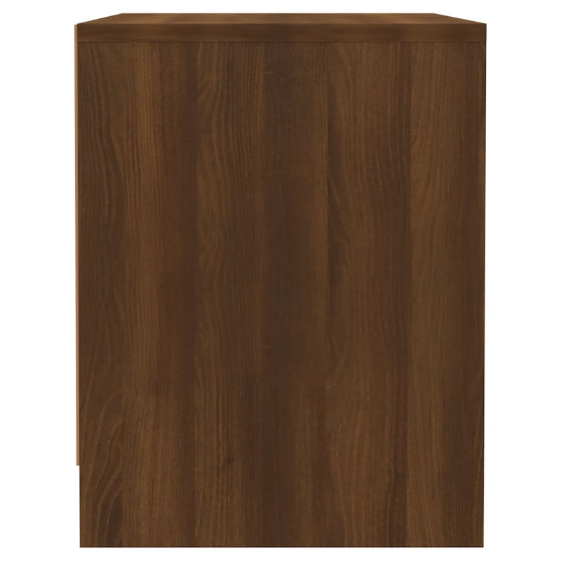Bedside Cabinet Brown Oak 45x34x44.5 cm Chipboard Payday Deals