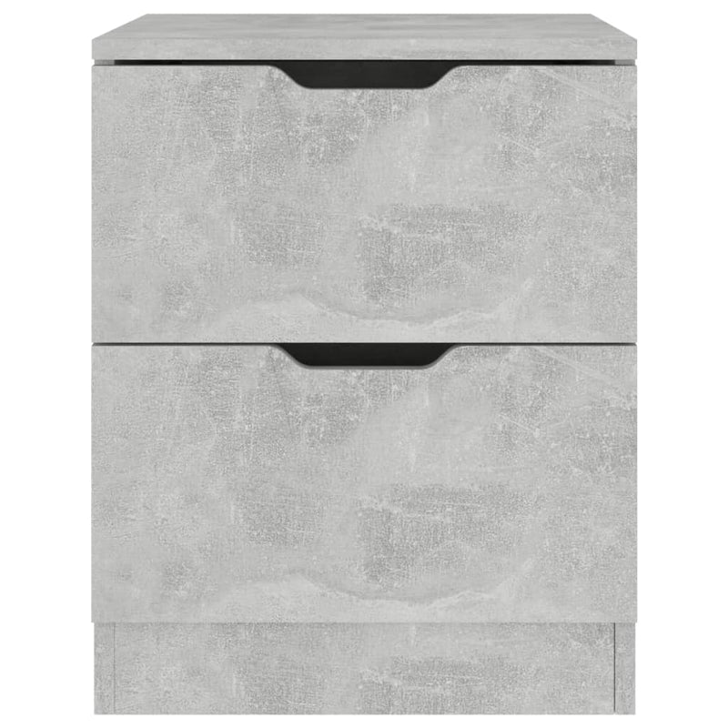 Bedside Cabinet Concrete Grey 40x40x50 cm Engineered Wood Payday Deals