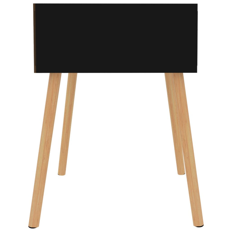 Bedside Cabinet High Gloss Black 40x40x56 cm Chipboard Payday Deals