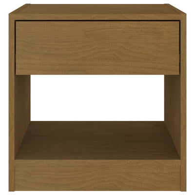 Bedside Cabinet Honey Brown 40x31x40 cm Solid Pinewood Payday Deals