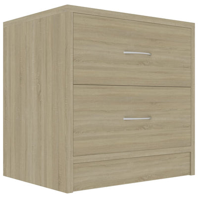 Bedside Cabinet Sonoma Oak 40x30x40 cm Engineered Wood Payday Deals