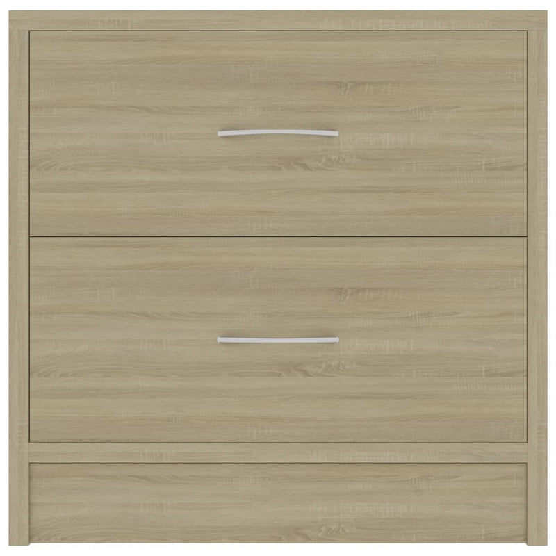 Bedside Cabinet Sonoma Oak 40x30x40 cm Engineered Wood Payday Deals