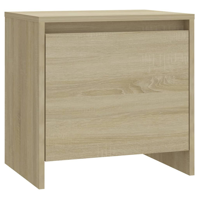 Bedside Cabinet Sonoma Oak 45x34x44.5 cm Chipboard Payday Deals