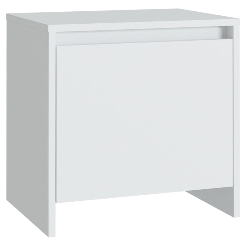 Bedside Cabinet White 45x34x44.5 cm Chipboard Payday Deals