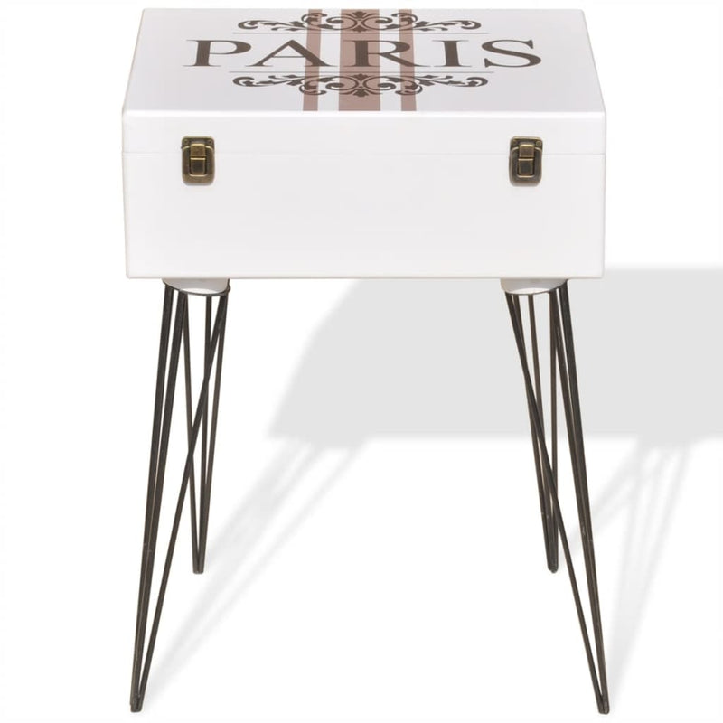 Bedside Cabinets 2 pcs 40x30x57 cm White Payday Deals