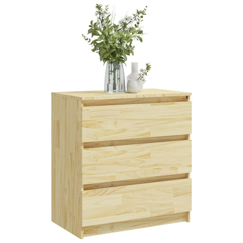 Bedside Cabinets 2 pcs 60x36x64 cm Solid Pinewood Payday Deals