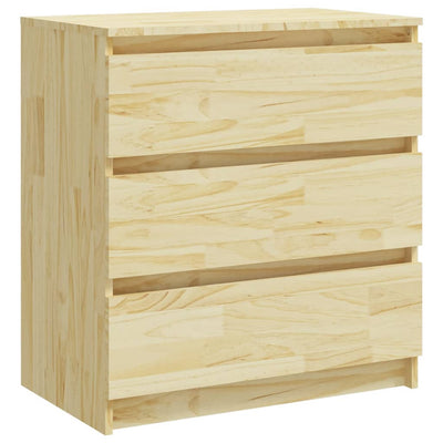 Bedside Cabinets 2 pcs 60x36x64 cm Solid Pinewood Payday Deals