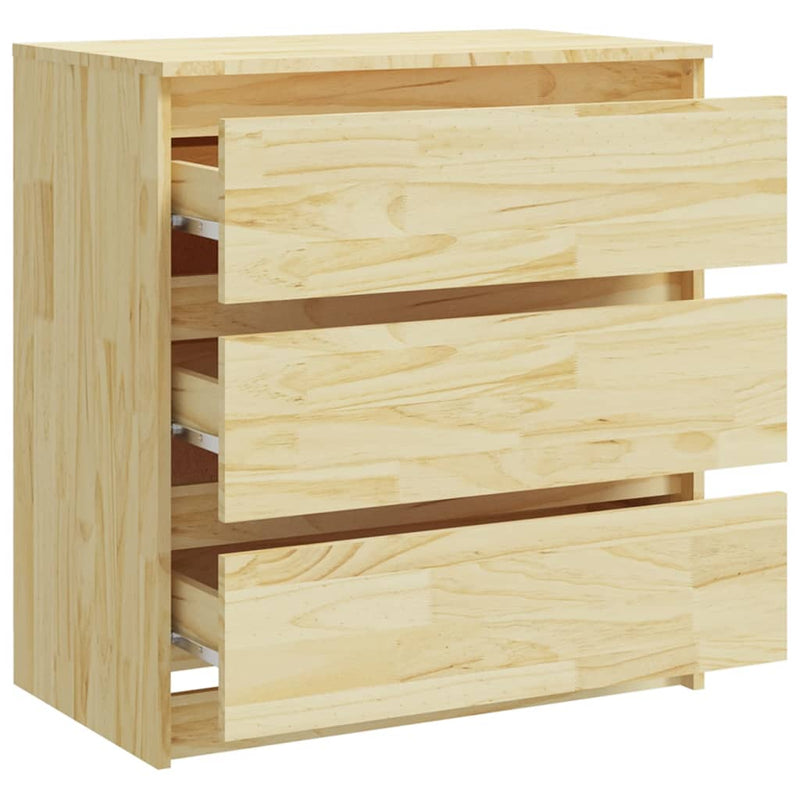 Bedside Cabinets 2 pcs 60x36x64 cm Solid Pinewood Payday Deals