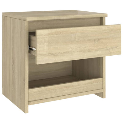 Bedside Cabinets 2 pcs Sonoma Oak 40x30x39 cm Engineered Wood Payday Deals