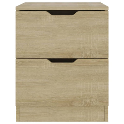 Bedside Cabinets 2 pcs Sonoma Oak 40x40x50 cm Engineered Wood Payday Deals