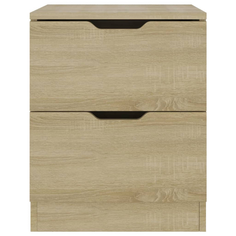 Bedside Cabinets 2 pcs Sonoma Oak 40x40x50 cm Engineered Wood Payday Deals