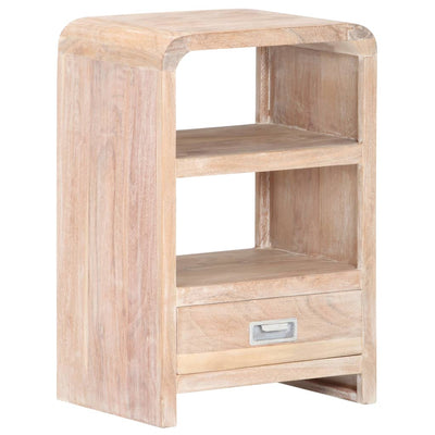 Bedside Table 40x30x60 cm Solid Acacia Wood Payday Deals
