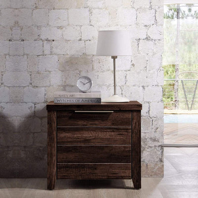 Alice Bedside Table Wenge Payday Deals