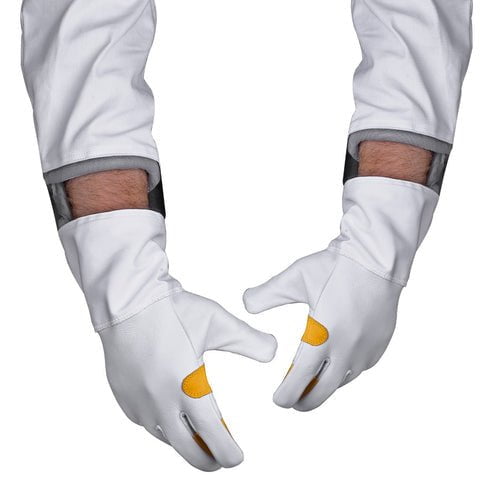 Beekeeping Bee Gloves Cow Hide Ventilated  Heavy Duty Gloves  2XL Payday Deals