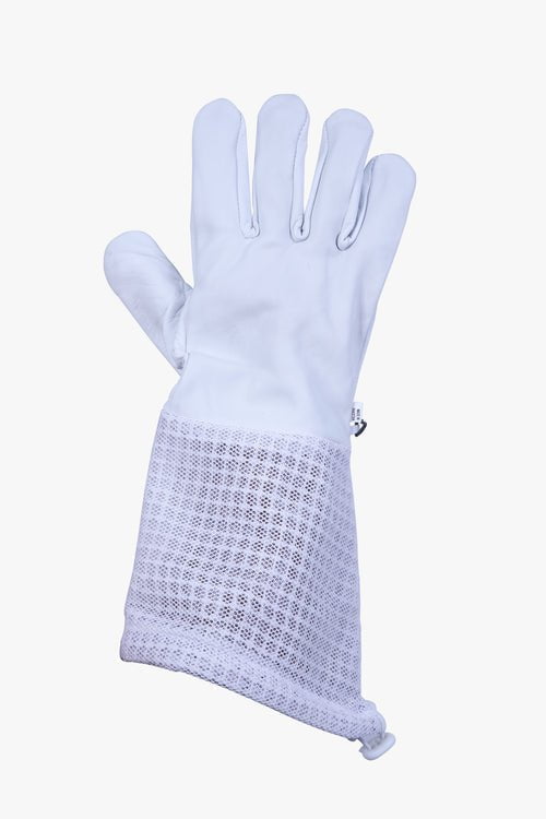 Beekeeping Bee Gloves Goat Skin 3 Mesh Ventilated Gloves-S Payday Deals
