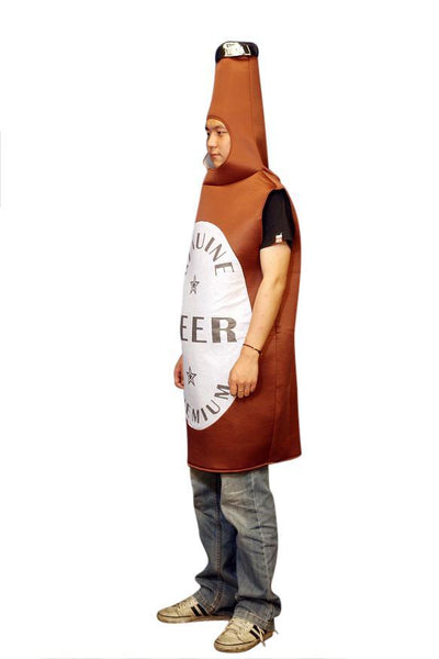 Beer Bottle One Size Fits all Adults Costume