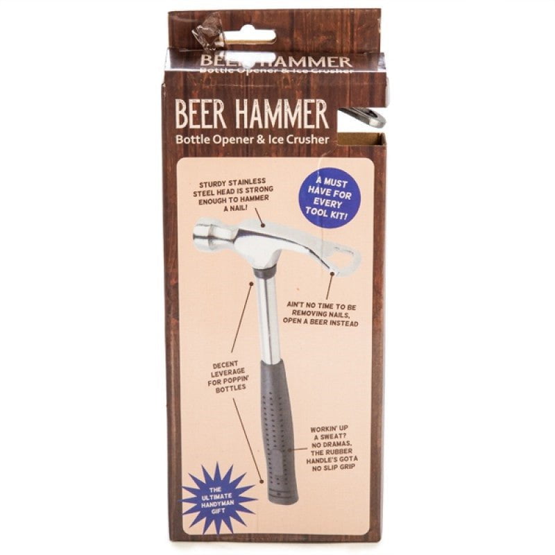 Beer Hammer - Bottle Opener Ice Crusher Payday Deals