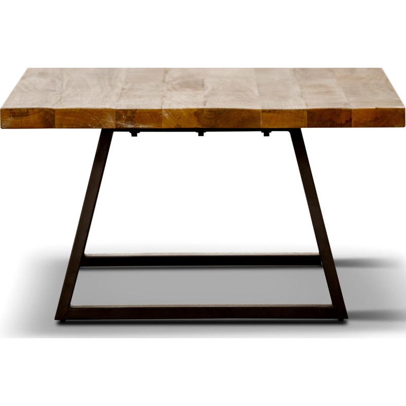 Begonia Coffee Table 130cm Live Edge Solid Mango Wood Unique Furniture - Natural Payday Deals