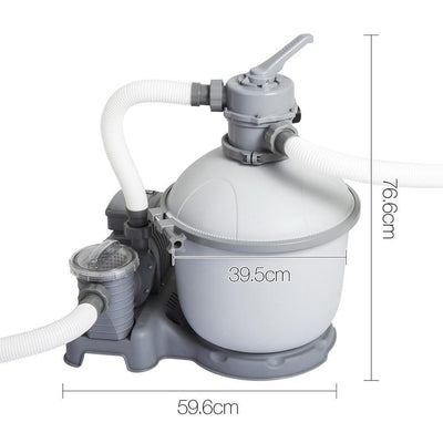 Bestway 1500 GPH Sand Filter Swimming Pool Cleaning Pump