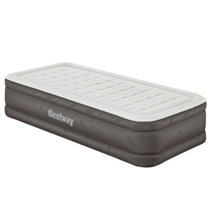 Bestway Air Mattress Bed Single Size Inflatable Camping Beds 46CM Payday Deals