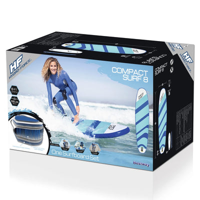 Bestway Hydro-Force Inflatable Surfboard Board 243x57x7 cm Payday Deals