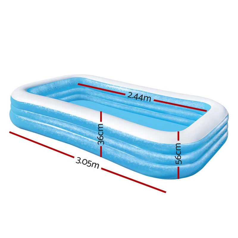 Bestway Inflatable Kids Above Ground Swimming Pool Payday Deals