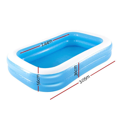 Bestway Inflatable Kids Above Ground Swimming Pool Payday Deals