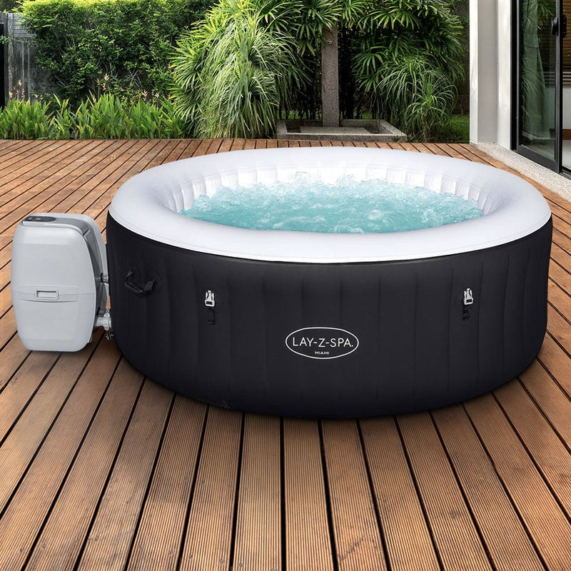 Bestway Inflatable Spa Pool Massage Hot Tub Portable Spa Outdoor Bath Pools Payday Deals