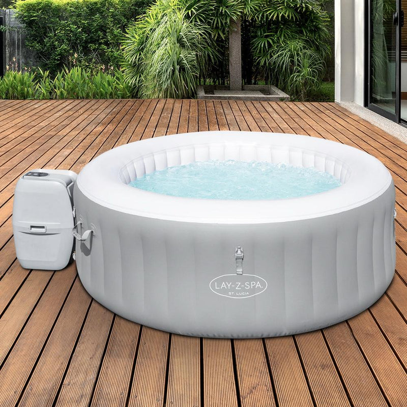 Bestway Inflatable Spa Pool Massage Portable Hot Tub Lay-Z Spa Mini Bath Pools Payday Deals