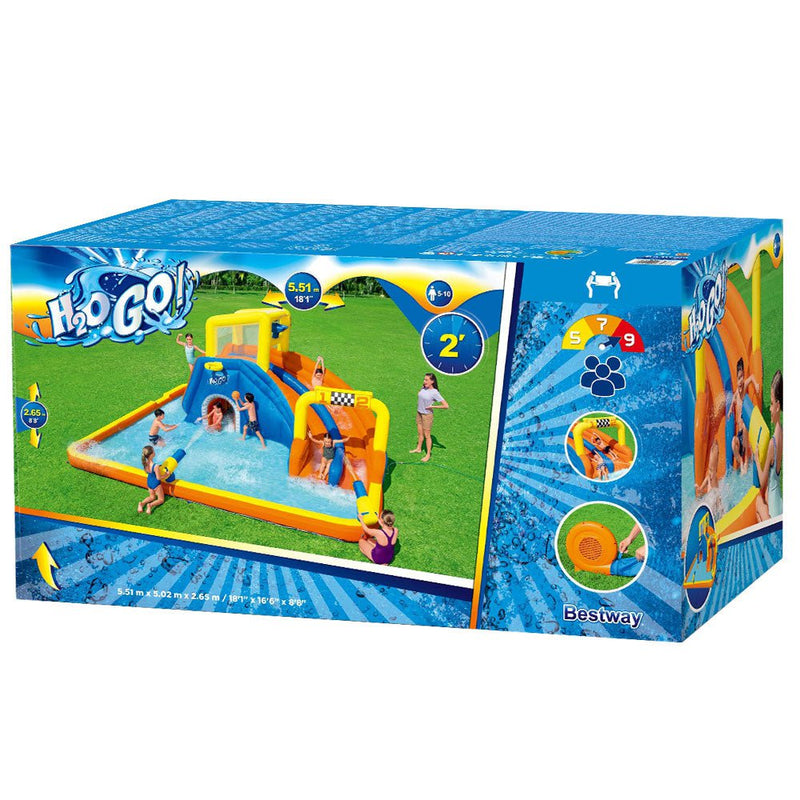 Bestway Inflatable Water Slide Jumping Castle Double Slides for Pool Playground Payday Deals