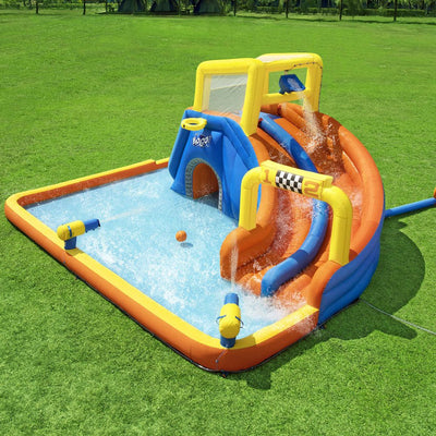 Bestway Inflatable Water Slide Jumping Castle Double Slides for Pool Playground Payday Deals