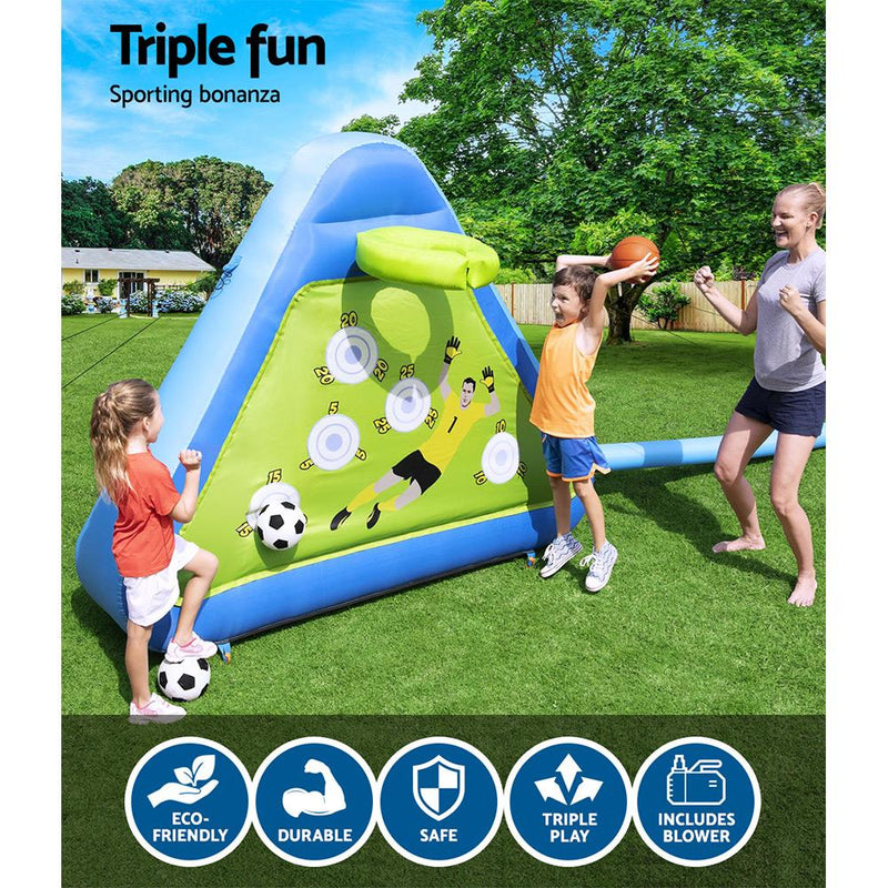 Bestway Kids Inflatable Soccer basketball Outdoor Inflated Play Board Sport Payday Deals