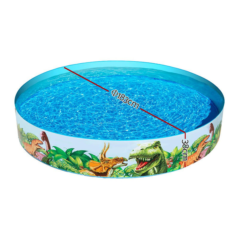 Bestway Kids Swimming Pool Above Ground Play Fun Round Fill-n-Fun Pools Payday Deals