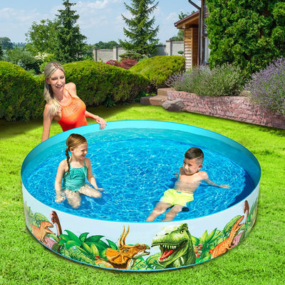 Bestway Kids Swimming Pool Above Ground Play Fun Round Fill-n-Fun Pools Payday Deals