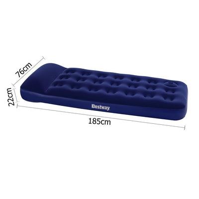 Bestway Single Size Inflatable Air Mattress - Navy Payday Deals