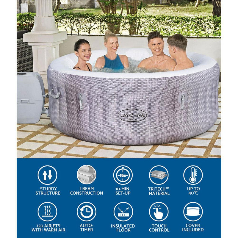 Bestway Spa Pool Massage Hot Tub Inflatable Portable Spa Outdoor Bath Pools Payday Deals