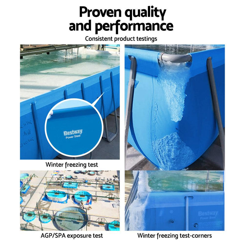 Bestway Steel Above Ground Swimming Pool Payday Deals