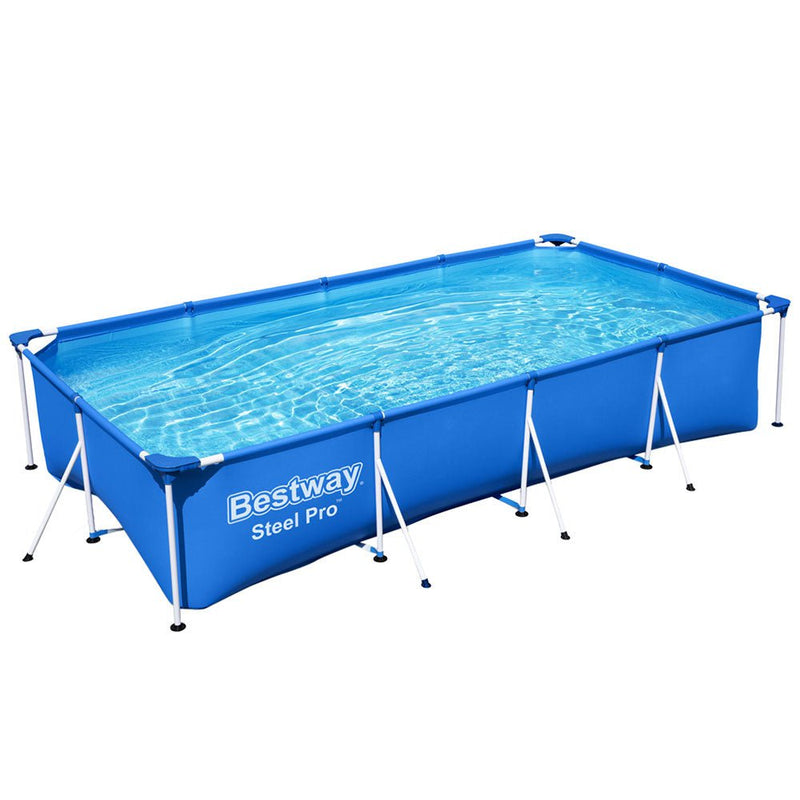 Bestway Swimming Pool Above Ground Heavy Duty Steel Pro™ Frame Pools 4M Payday Deals