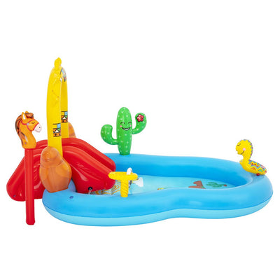 Bestway Swimming Pool Above Ground Inflatable Kids Play Wild West Pools Toy Game Payday Deals