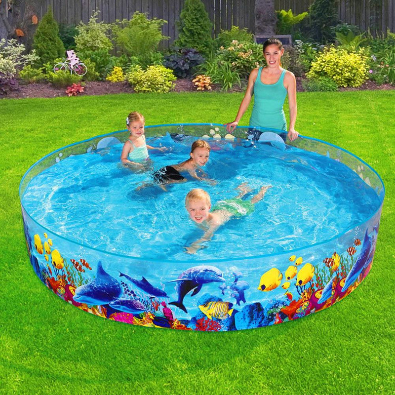 Bestway Swimming Pool Fun Odyssey Above Ground Kids Play Inflatable Round Pools