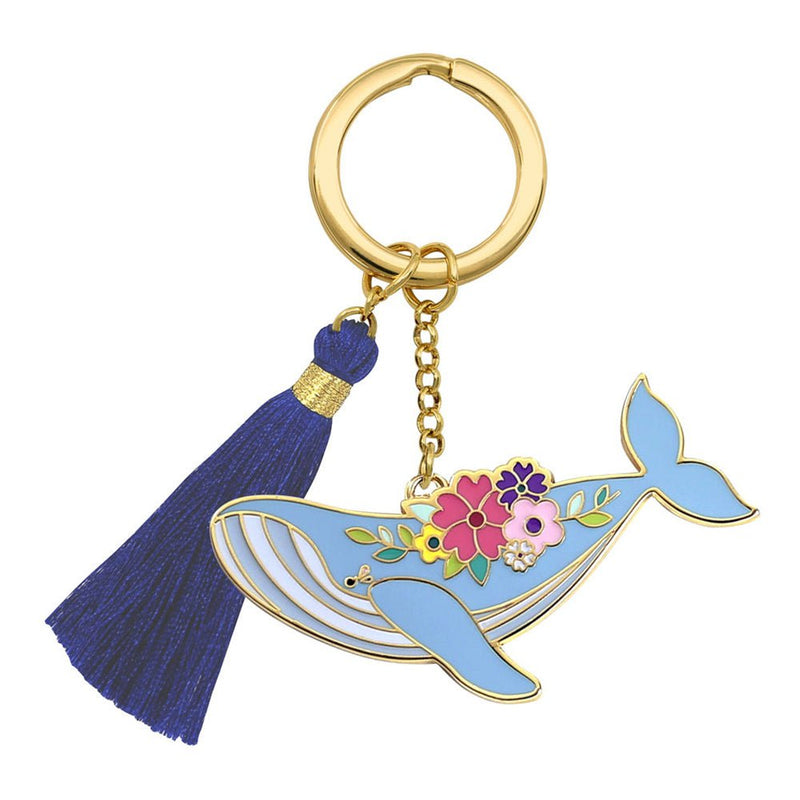 Beyond Charms Key Ring Women Fashion Keychain Metal Pendant Whale Payday Deals