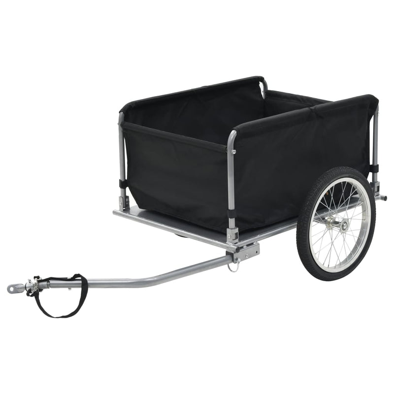 Bike Cargo Trailer Black and Yellow 65 kg Payday Deals