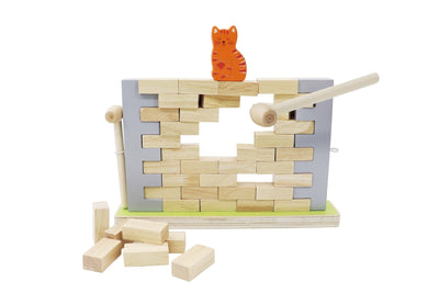 BLOCKS WOODEN JENGA WALL BOARD GAME Payday Deals