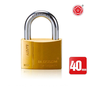 BLOSSOM PADLOCK BRASS HEAVY DUTY 40MM Payday Deals